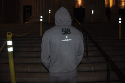 51-8 X outtaLine Official Fit Size Hoodie